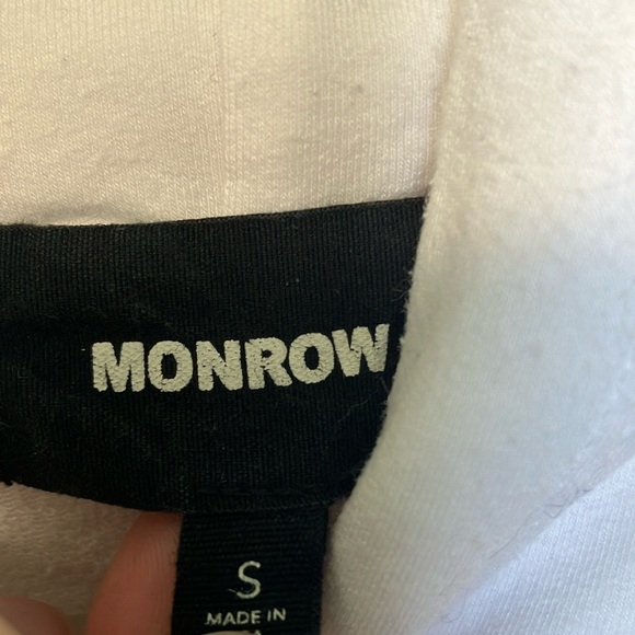 Monrow star White Hoodie - Picture 4 of 6